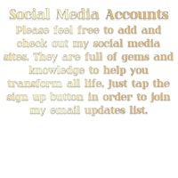 social media accounts please feel free to add and check my social media accounts